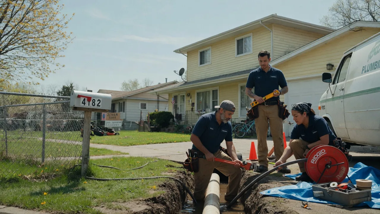 Gas Line Repair in Farmer, OH near me